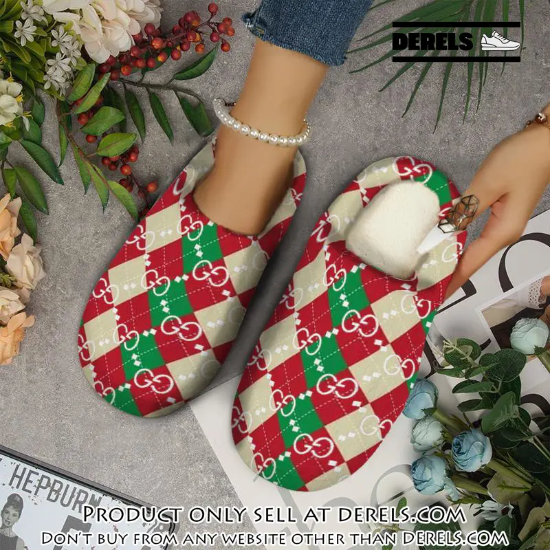 Gucci fleece slippers luxury inhouse slippers ihs1017 dr2839137